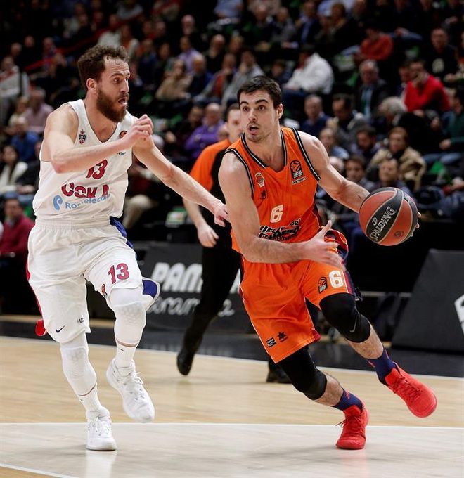 103-99. Abalde ejecuta al CSKA y el Valencia deja su sello en la Euroliga