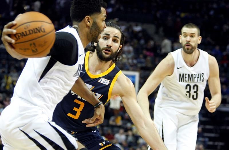 Rubio mantiene la inspiración encestadora ante Marc Gasol; Pau, reserva de lujo