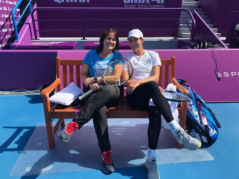 Conchita Martínez acompañará a Garbiñe Muguruza en los próximos torneos