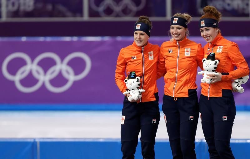 Holanda copa el podio en la final femenina de 3.000 metros