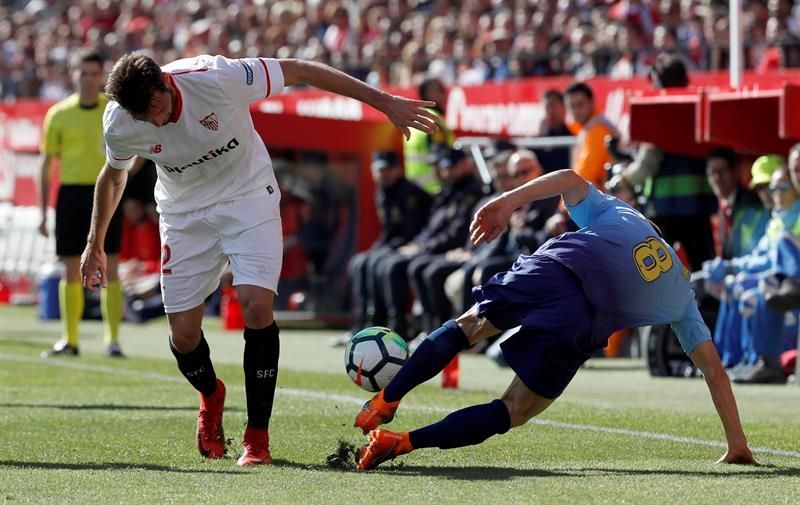 1-0. Sergio Rico le da la victoria al Sevilla