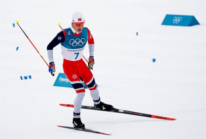 Krüger lidera el 'triplete' noruego en skiatlón; Rojo primer español en competir