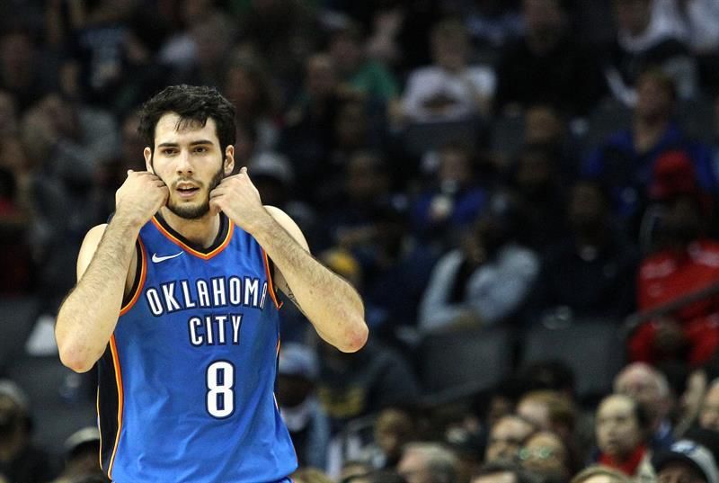 Abrines sale de titular y destaca con Thunder; Rubio baja por una lesión en la cadera