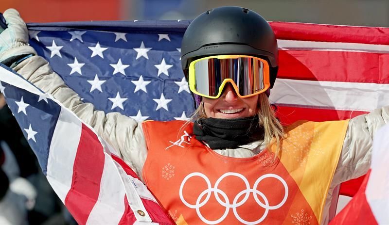 Jamie Anderson da a Estados Unidos otro oro en slopestyle