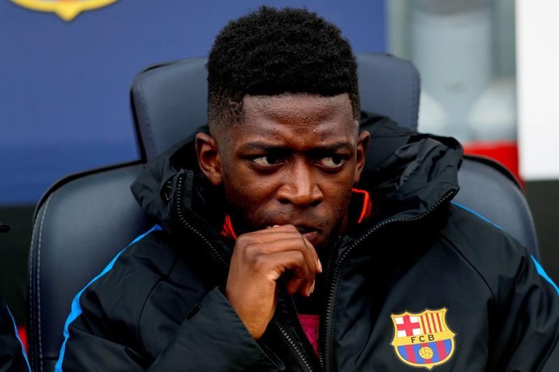 Ousmane Dembélé, baja en el entrenamiento por molestias gástricas