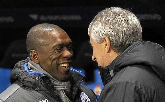 Setién: "Hay gente que piensa que antes de los partidos fumo algo raro"