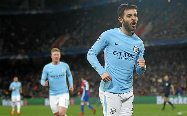 0-4: El City se pasea en Basilea y ya piensa en los cuartos de final
