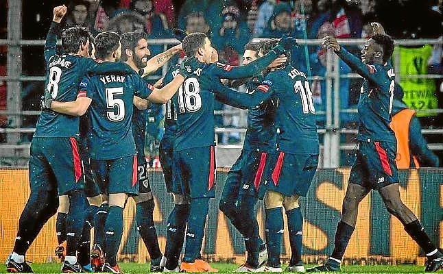 1-3. Aduriz deja helados a los rusos y el Athletic ya mira a los octavos