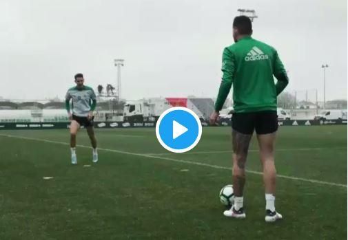 Tonny Sanabria y Álex Alegría ya tocan balón