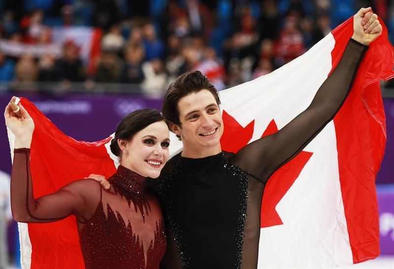 Los canadienses Virtue y Moir oro en danza; los españoles, Sara y Khaliavin, duodécimos