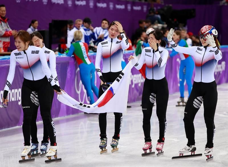 Corea del Sur se lleva el oro en el relevo femenino de 3.000 metros