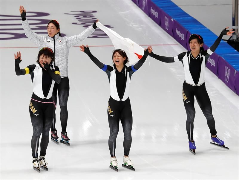 Japón gana la prueba femenina de persecución, con nuevo récord olímpico