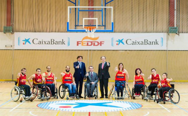 CaixaBank, nuevo patrocinador del baloncesto en silla de ruedas