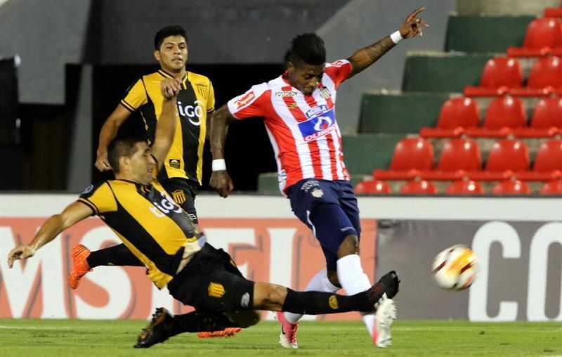 0-0. Junior pasa a fase de grupos al empatar con Guaraní en Asunción