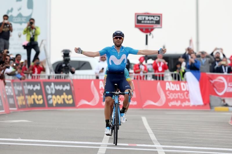 Valverde gana la última etapa y se adjudica el Tour de Abu Dabi