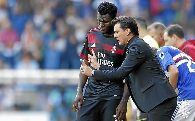 Kessié atiza a Montella: "Con él trabajábamos poco"