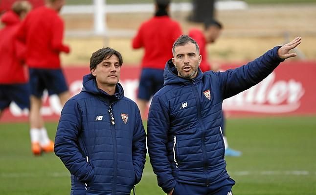 El equipo titular con el que ha ensayado Montella