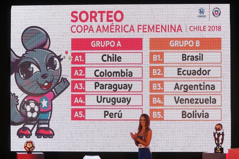Brasil y Argentina compartirán grupo en la Copa América de fútbol femenino