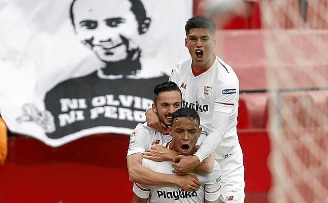 Sevilla FC-Athletic (2-0): El Sevilla deja 'Mudo' el rugido de los 'Leones'