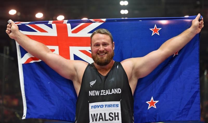 Walsh revalida el oro en peso con récord del torneo: 22,31