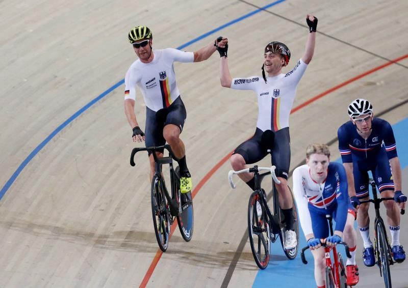 Los españoles Mora y Torres se cuelgan la plata en Madison