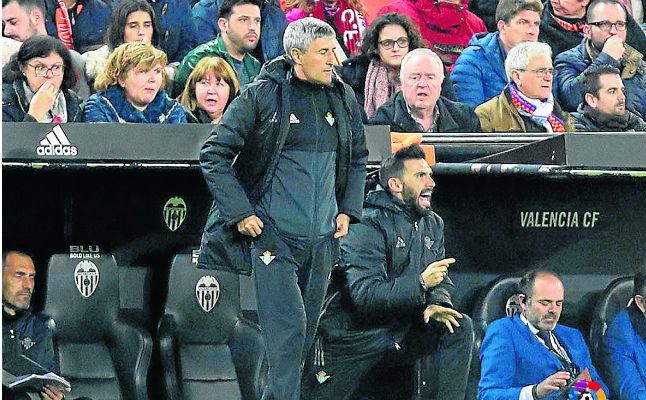 Quique Setién: "Nos quitaron un gol determinante"