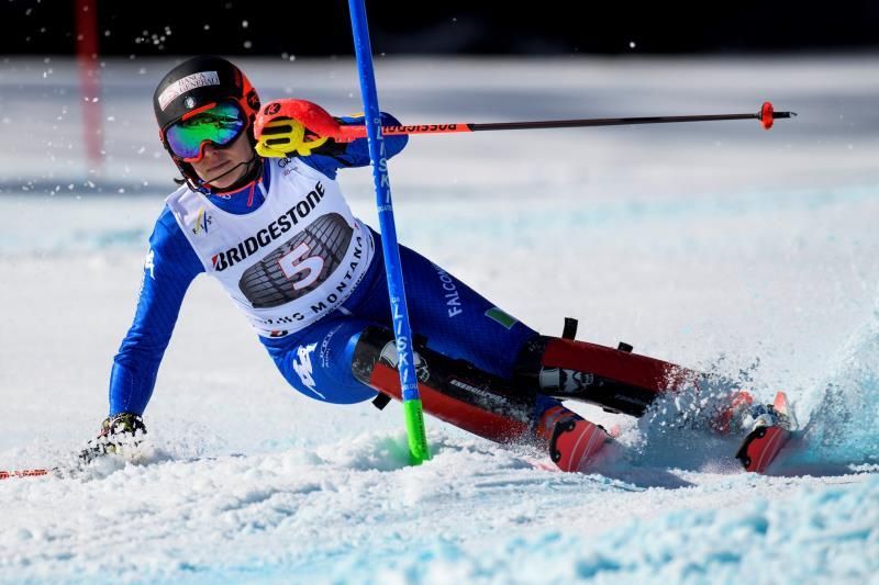 La italiana Brignone triunfa en la combinada de Crans-Montana