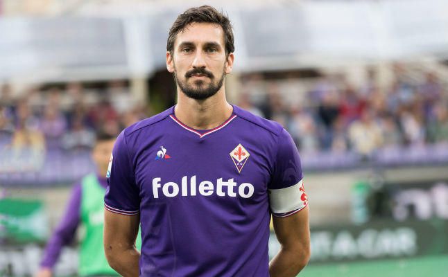 Fiorentina y Cagliari retirarán el dorsal de Astori