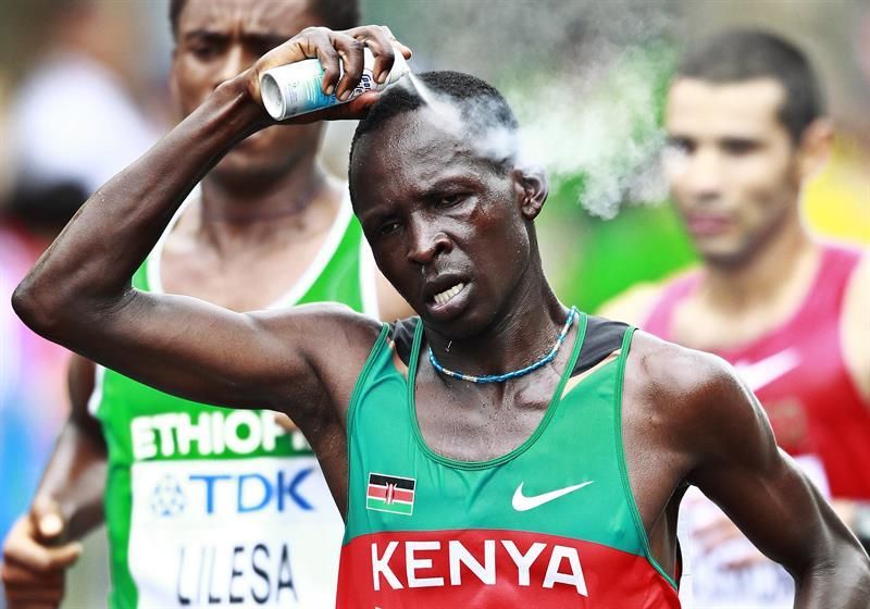 El keniano Kiptanui y la etíope Woldu ganan el medio maratón de Lisboa