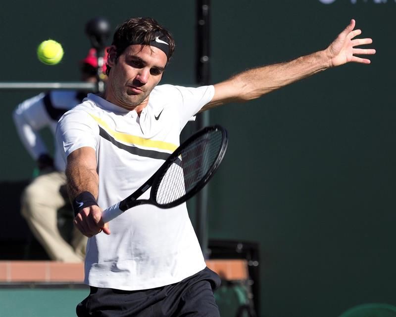 Roger Federer alcanza los octavos de final en 58 minutos