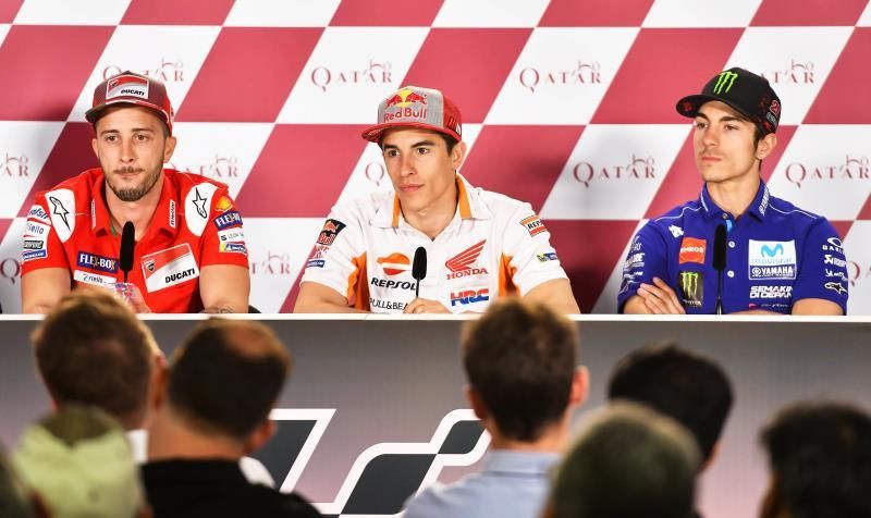 Márquez, confía en que en Losail "si va bien, va muy bien"