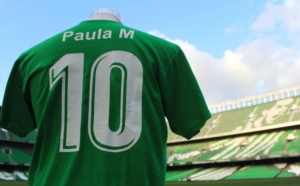 El Betis llevará los nombres de las jugadoras del Féminas ante el Espanyol