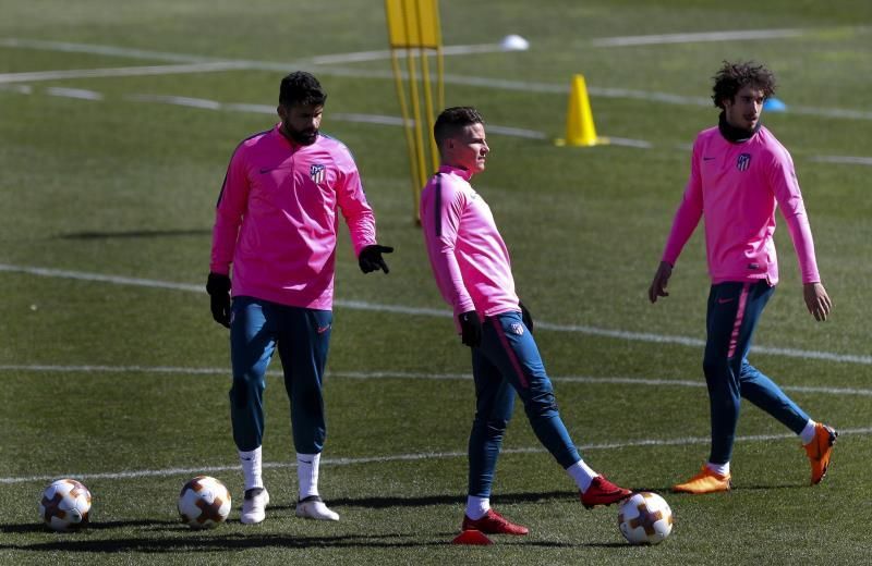 Diego Costa se entrena con normalidad y apunta a Villarreal