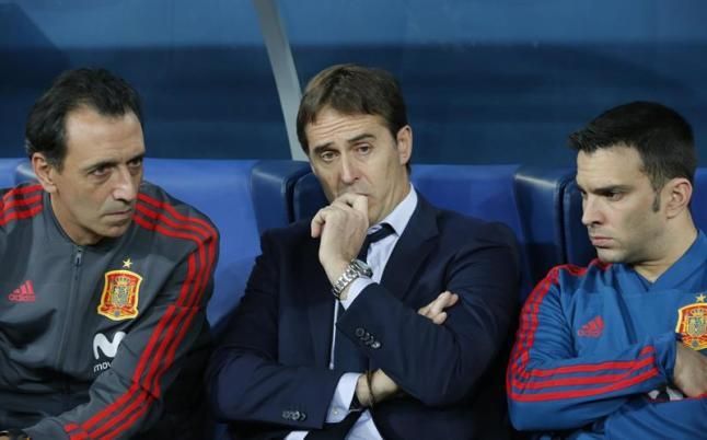 Tres jugadores del Betis y uno del Sevilla pendientes de la lista de Lopetegui