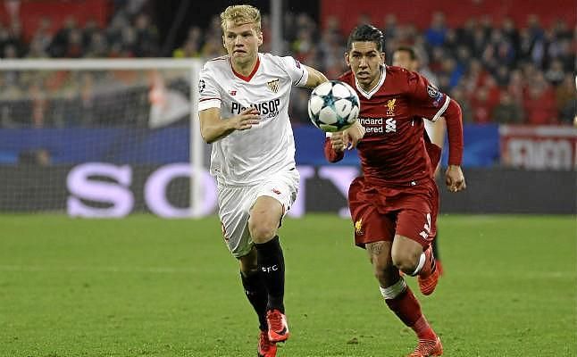 Geis, con pretendientes en Alemanía, confía en seguir en el Sevilla