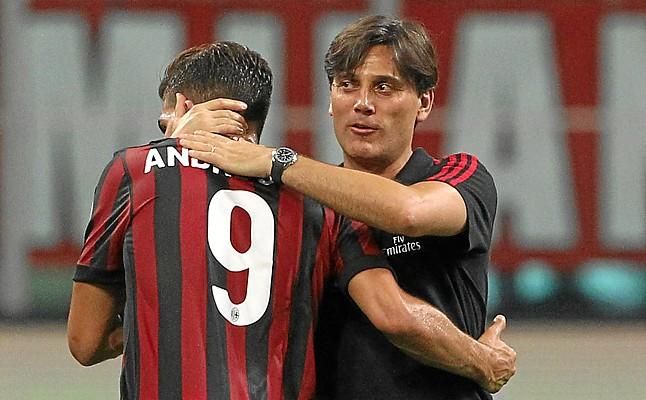 Montella, sobre el vinculado André Silva: "Está mostrando su potencial"
