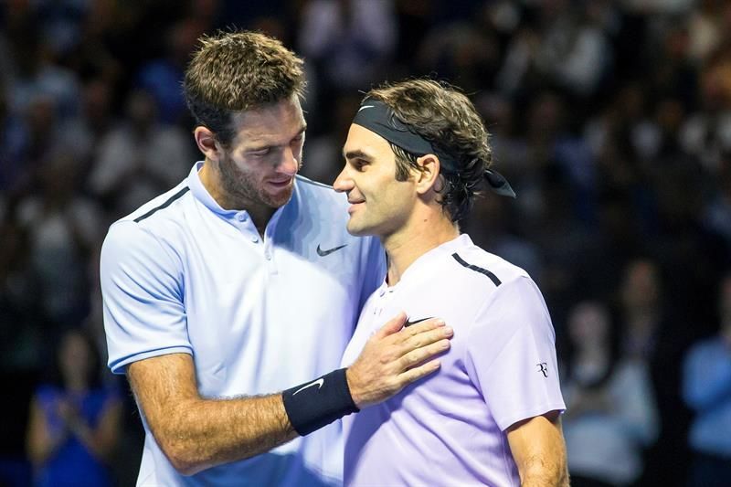 Del Potro y Federer solo se verían las caras de nuevo en la final de Miami