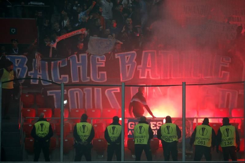 La UEFA abre expediente disciplinario por los incidentes en el Athletic-Olympique