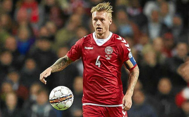 Kjaer, titular con Dinamarca en el triunfo ante Panamá