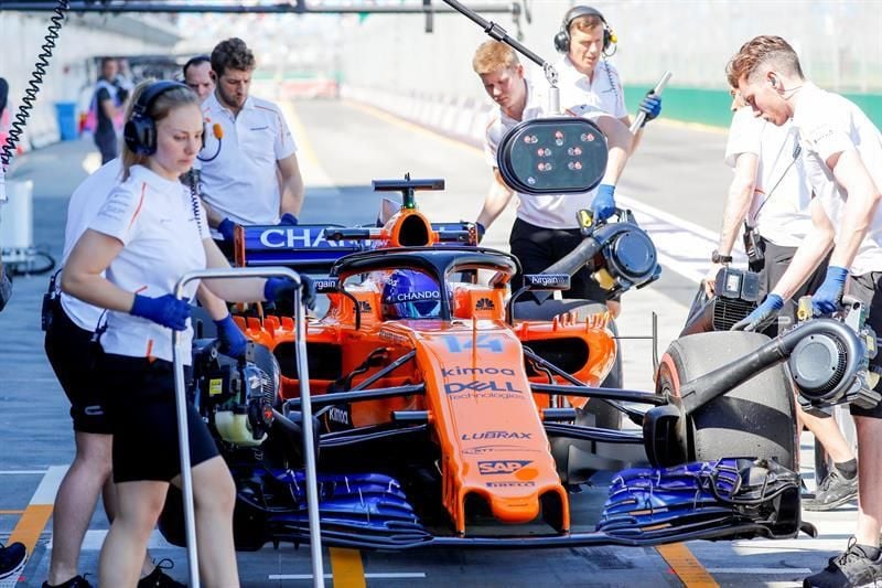 Alonso: "Perdimos tiempo en la primera sesión pero lo recuperamos en la segunda"