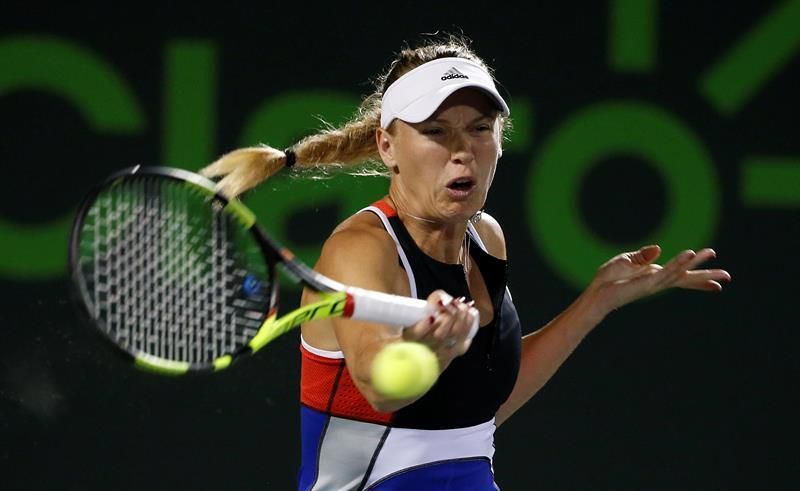 Mónica Puig da la sorpresa en Miami y elimina a Wozniacki, número 2 del mundo