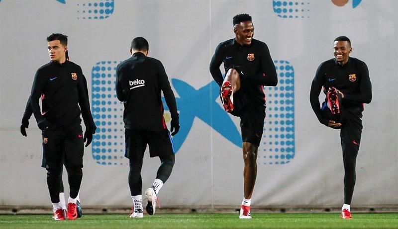 El Barça regresa al trabajo bajo mínimos