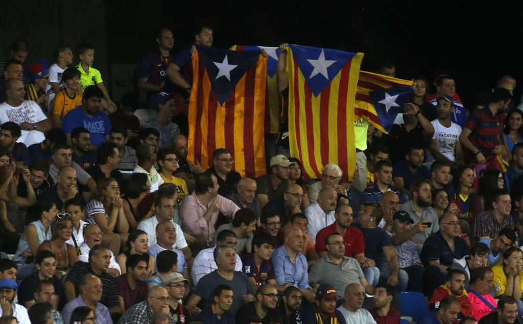 El TSJM confirma la prohibición de exhibir esteladas en la final de Copa del Rey