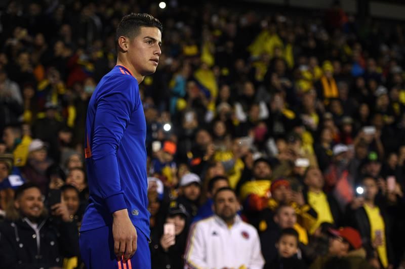 James Rodríguez: "Cuando hay que estar bien es dentro de tres meses"