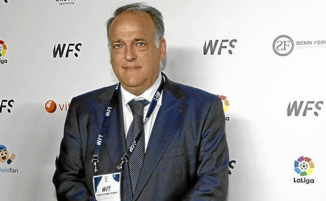 Tebas: "Tendría que aplicarse el 155 en el Wanda"