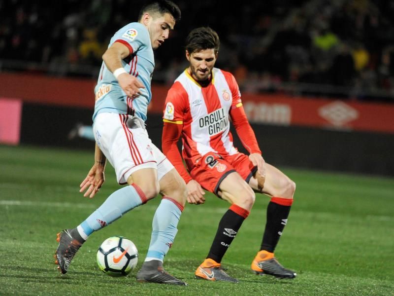 El Girona se entrena sin Douglas Luiz, Michael Olunga y Carles Planas