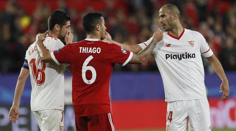 El Sevilla pasa página de la derrota ante el Bayern y prepara ya la cita de Vigo