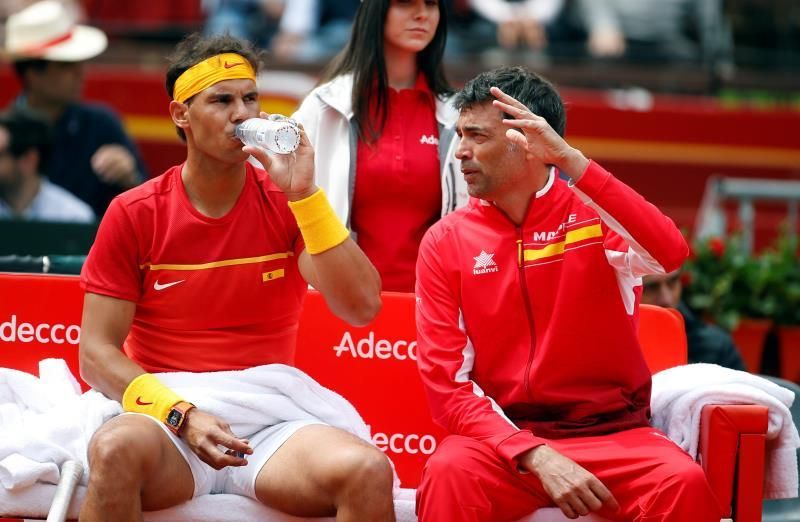 Bruguera no descarta contar con Nadal en el dobles