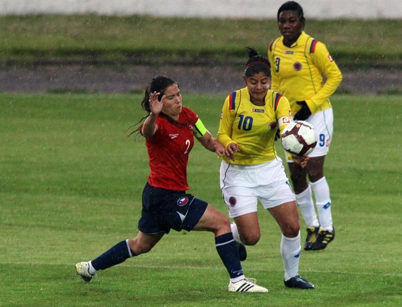 Colombia deja escapar puntos frente a Chile pese a nuevo gol de Catalina Usme