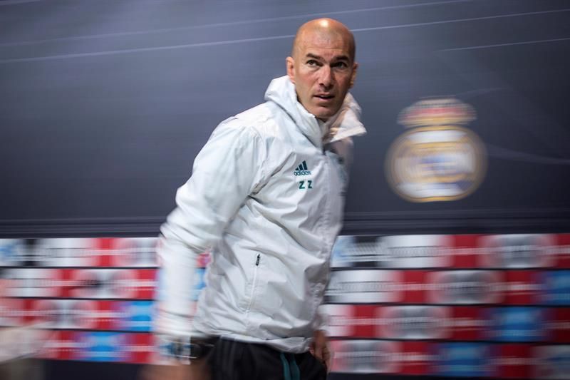Zidane: "El Atlético está donde merece, segundos"